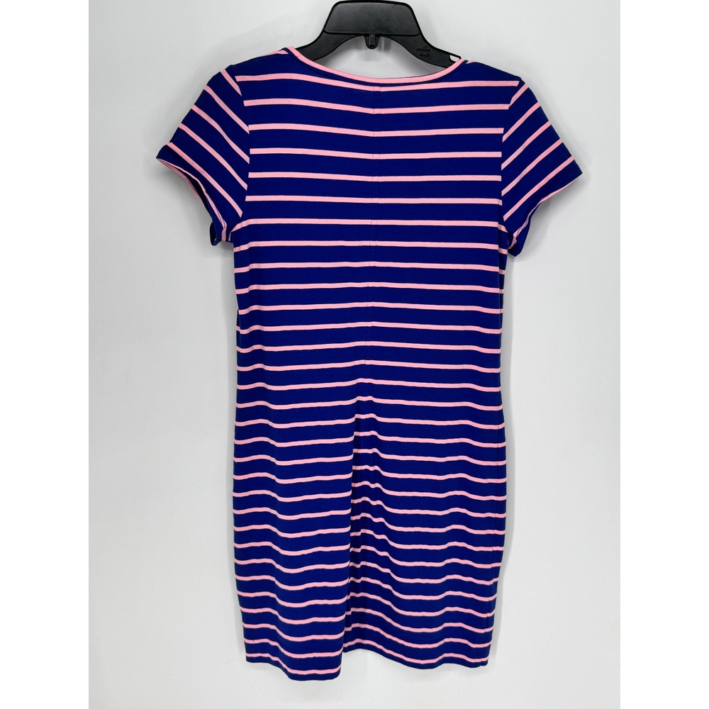 Lilly Pulitzer T-Shirt Dress Womens Size M Blue Pink Striped NWOT Mini Stretch - Picture 7 of 12